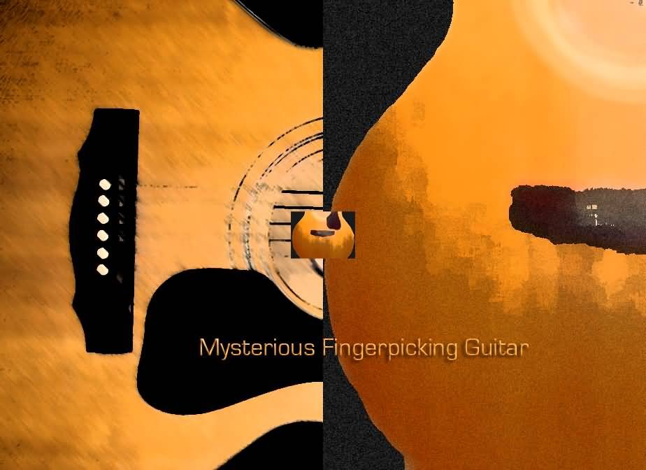 mysterious guitar cover - Creative portfolio work by Ravenfilm